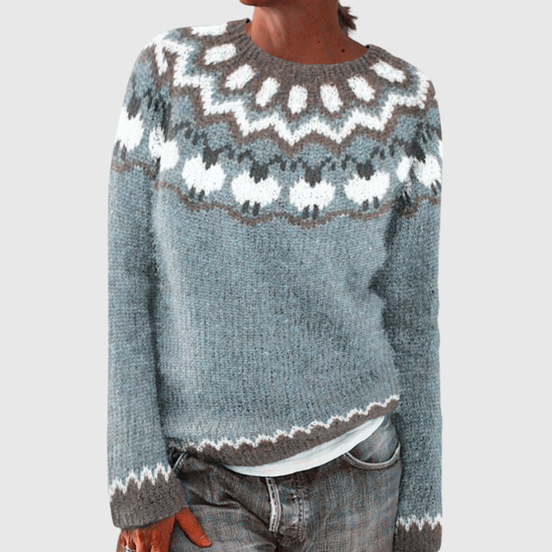 Silvana™ - Pull Rétro Confortable